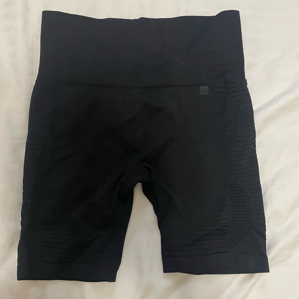 Black biker shorts
